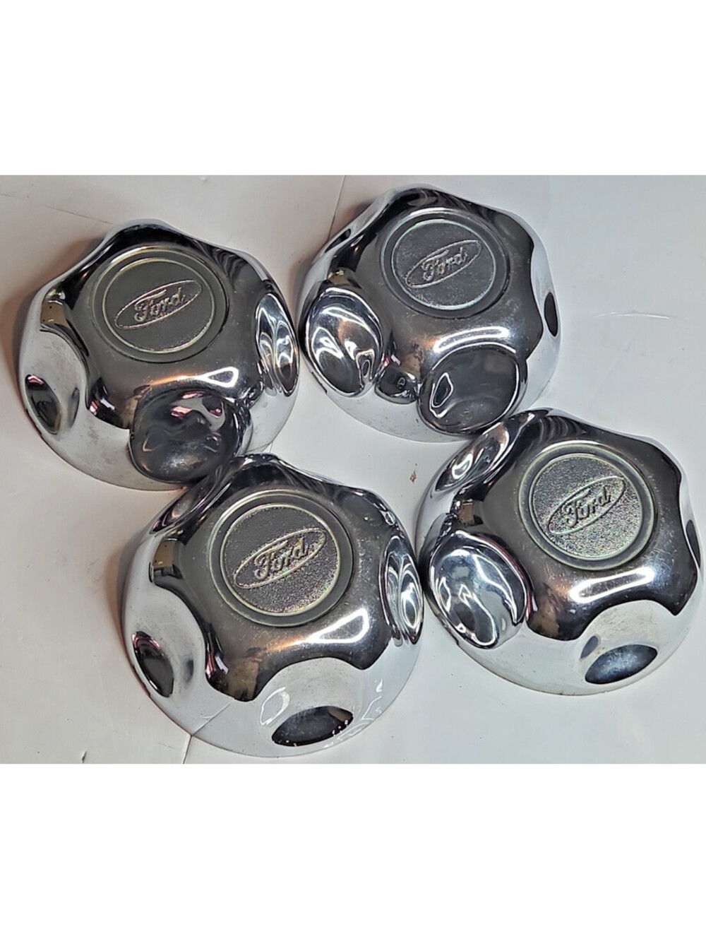 Ford Ranger Explorer OEM Chrome Center Caps Set 4 F57A-1A096-AB 1995-2001